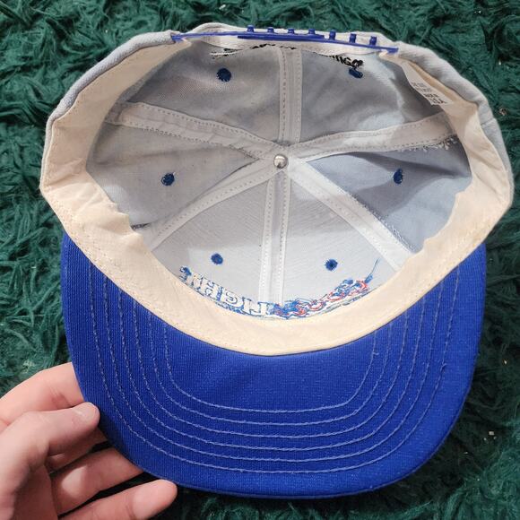 Vintage 1995 Coors Light Racing “The Silver Bullet” Blue Snapback Hat USA NOS - Picture 7 of 9